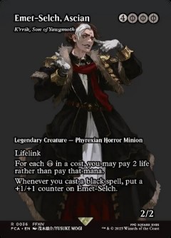K'rrik, Son of Yawgmoth - Emet-Selch, Ascian Final Fantasy- Through the Ages